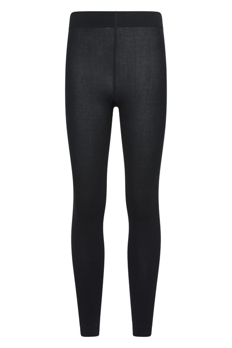 'Talus' Women's Thermal Brushed Leggings Warm Comfy Trousers - Pack of 2 Black - Image 2