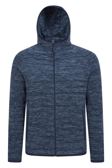 'Snowdon II' Men's Hoodie Breathable Comfy Casual Jumper Blue - Image 5