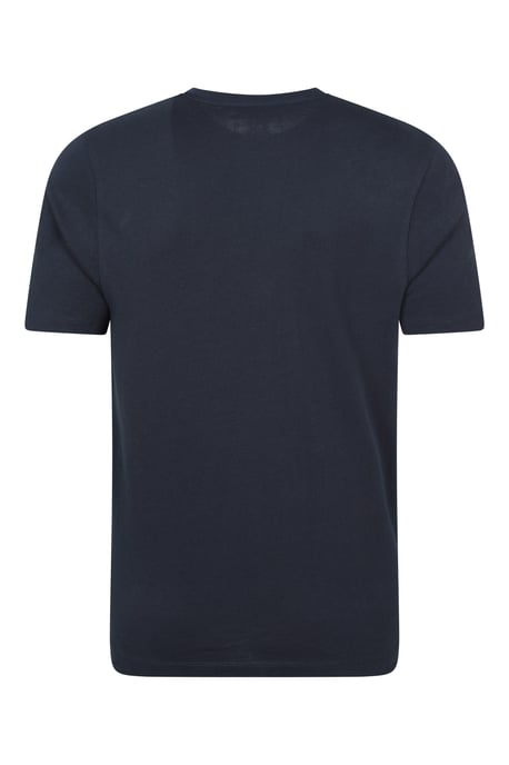 Regional Men's Lake District T-Shirt Crew Neck Breathable Everyday Tee Navy - Image 3