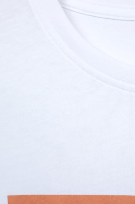 Regional Men's Lake District T-Shirt Crew Neck Breathable Everyday Tee White - Image 5