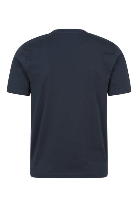 Regional Men's London T-Shirt Cotton Sun Protection Breathable Casual Tee Navy - Image 3