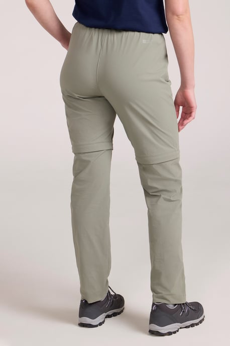 'Explorer' Women's Trousers Quick Drying UV Protection Hiking Pants Olive - Image 4