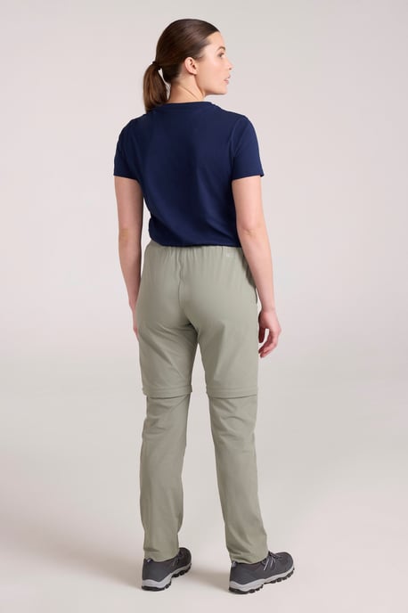 'Explorer' Women's Trousers Quick Drying UV Protection Hiking Pants Olive - Image 5