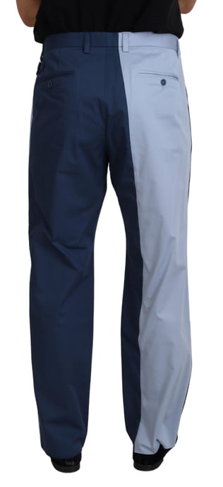 Klassieke Plissé Broek Navy Blauw - Image 3