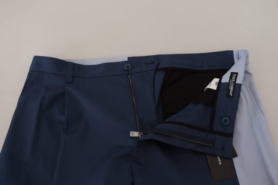 Klassieke Plissé Broek Navy Blauw - Image 5