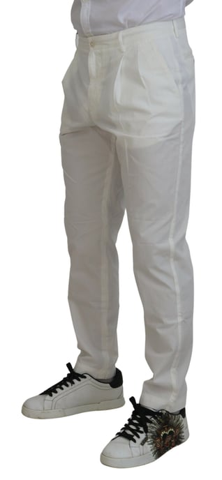 Klassiek Pasvorm Geplooide Broek - Image 2