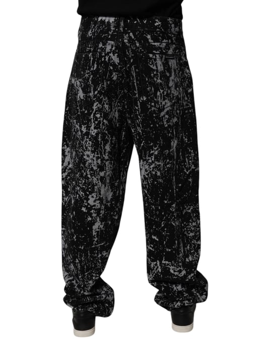Splatter Print Pants - Image 4