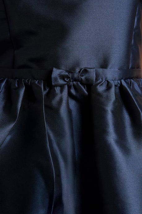 Teen Coast Twill Bow Maxi Bridesmaid Dress - Image 4