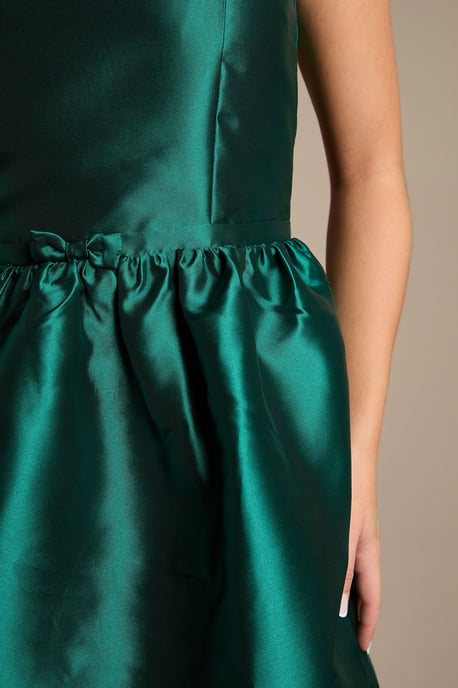 Teen Coast Twill Bow Maxi Bridesmaid Dress - Image 4