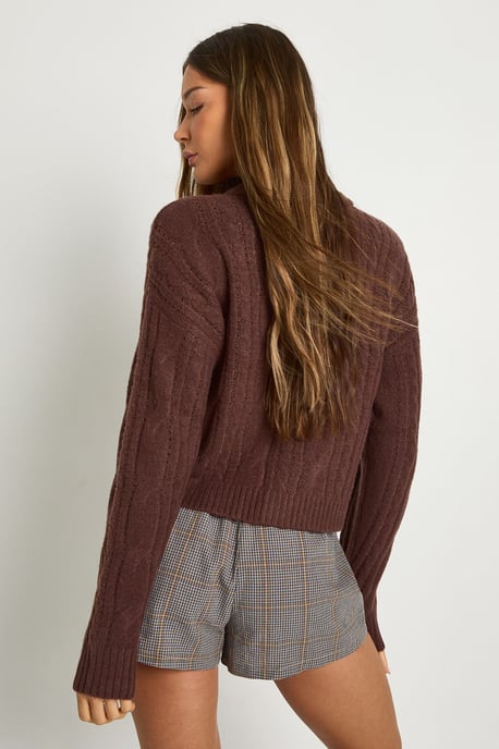 Cable Knit Cardigan - Image 2