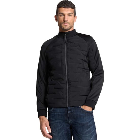 No Excess Jacket short fit sealed knitted mix black - Image 1