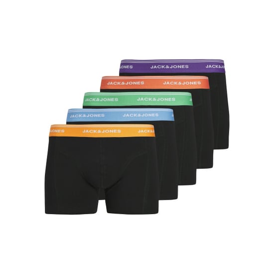 Jack & Jones Heren boxershorts trunks jacdawson 5-pack effen - Image 1