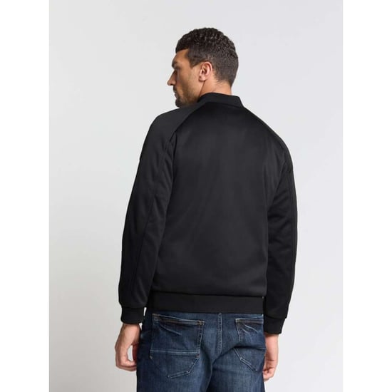 No Excess Jacket short fit sealed knitted mix black - Image 4