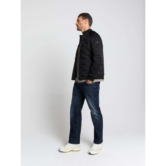 No Excess Jacket short fit sealed knitted mix black - Image 5