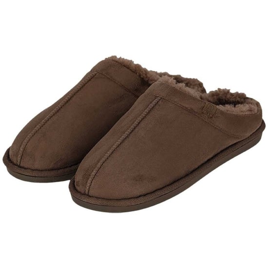 Apollo Heren instap pantoffels taupe - Image 1