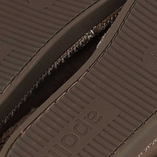 Apollo Dames instap pantoffels teddy taupe - Image 3