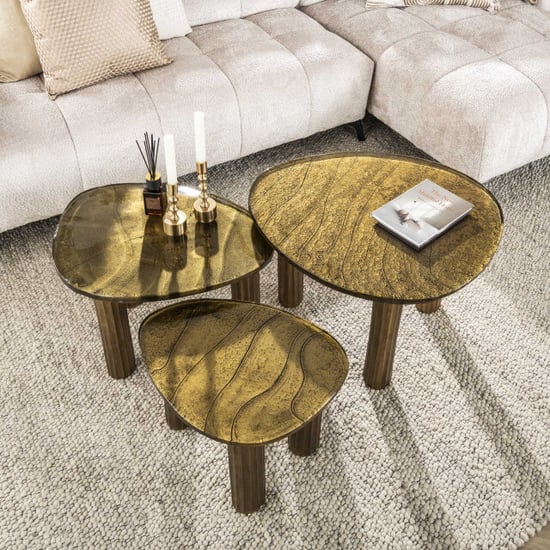 Hoyz salontafel eclipse s antiek finish - Image 2
