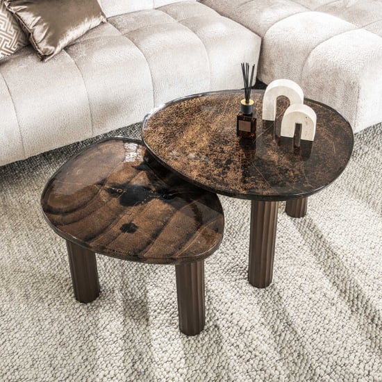 Hoyz salontafel eclipse l antiek finish - Image 3