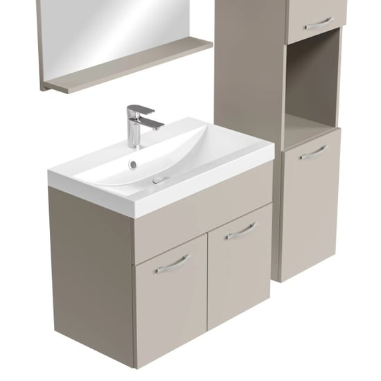 Badplaats Badkamermeubel set montreal 60 x 35 cm - badmeubel met spiegel - Image 5