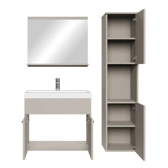 Badplaats Badkamermeubel set montreal 60 x 35 cm - badmeubel met spiegel - Image 6
