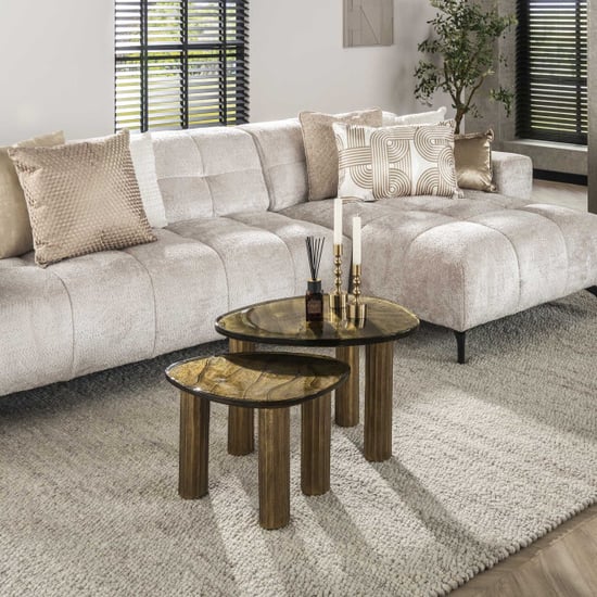 Hoyz salontafel eclipse s antiek finish - Image 6