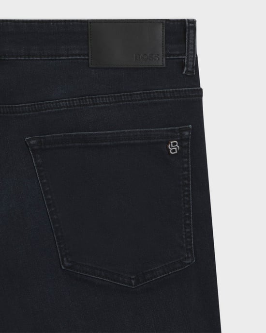 Delaware Slim-Fit Jeans in Black - Image 2