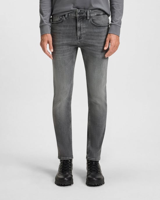 Delaware Delaware Slim-Fit Jeans in Grey - Image 1
