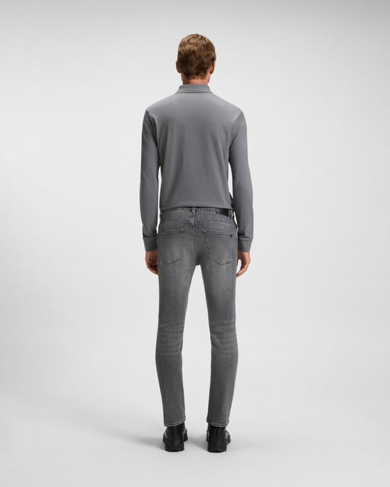 Delaware Delaware Slim-Fit Jeans in Grey - Image 2
