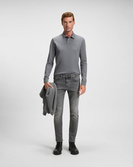 Delaware Delaware Slim-Fit Jeans in Grey - Image 4