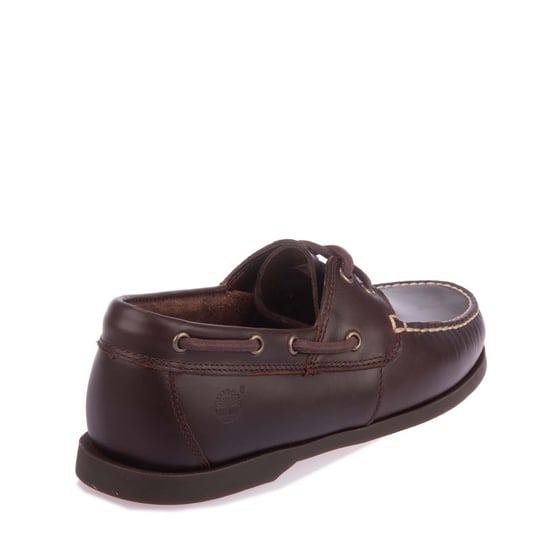 Men's Timberland Cedar Bay Boat Shoes in Brown - Image 3