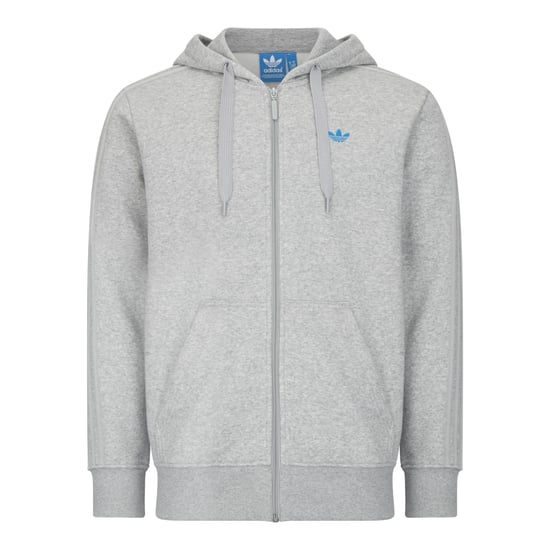 Adidas Originals Classic Trefoil Full Zip Tracksuit Set Grey - Image 2