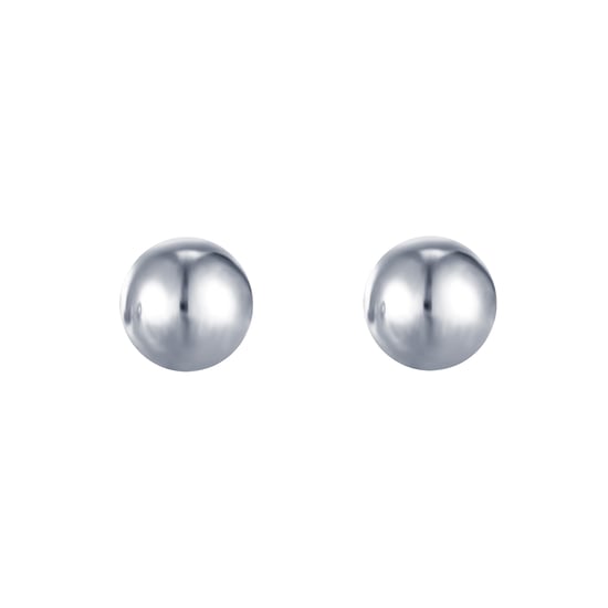 Sterling Silver 7mm Ball Stud Earrings - Image 2