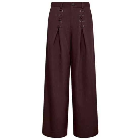 Co'Couture Lunacc eyelet wide ll pants bordeaux - Image 1