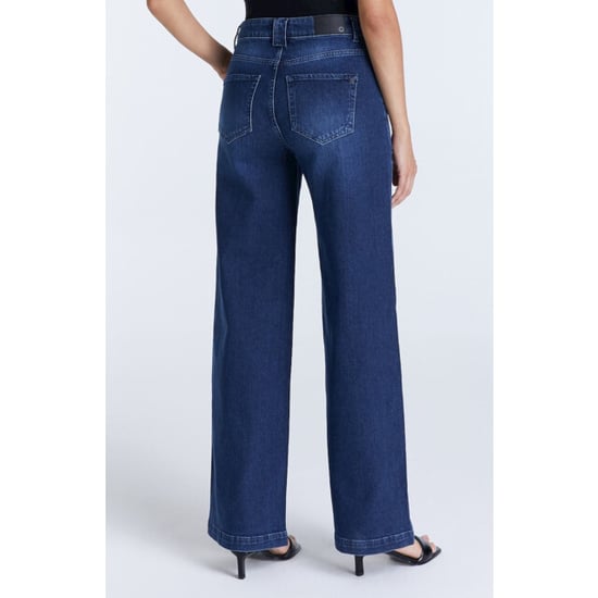 C.O.J. Denim High waist wide leg dark blue - Image 2