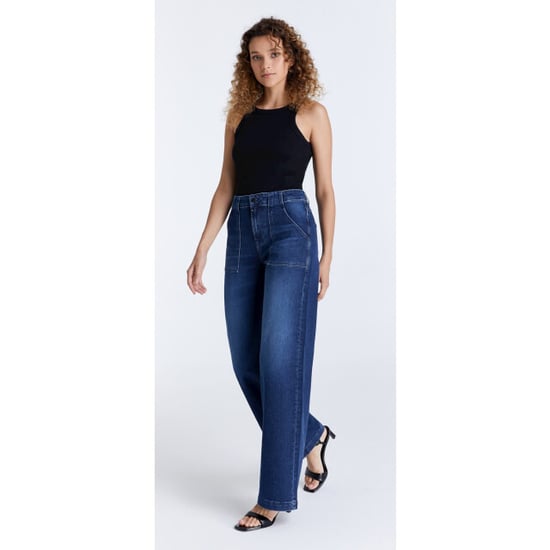 C.O.J. Denim High waist wide leg dark blue - Image 4