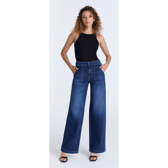 C.O.J. Denim High waist wide leg dark blue - Image 5