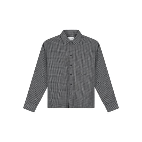 Olaf Hussein Checked boxy shirt lange mouw overhemden m230303 - Image 1