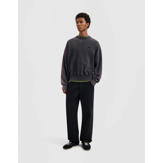 Olaf Hussein Washed signature boxy crewneck sweaters m230206 - Image 2