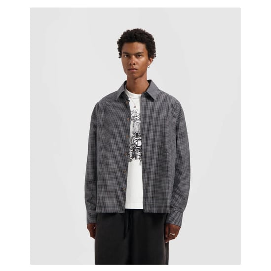 Olaf Hussein Checked boxy shirt lange mouw overhemden m230303 - Image 3