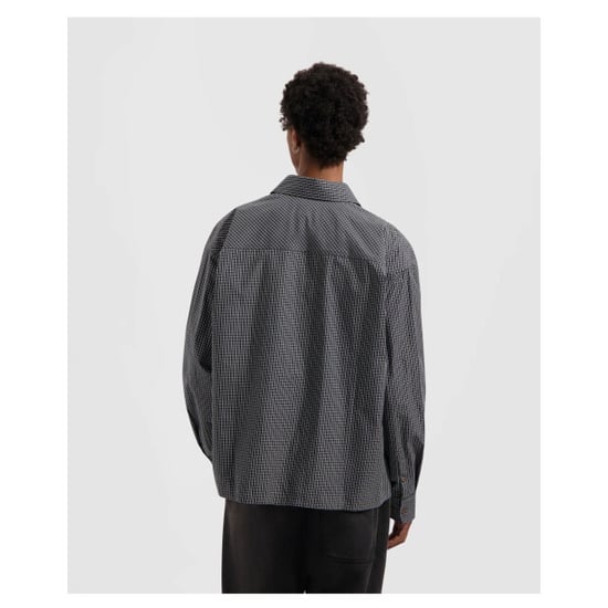 Olaf Hussein Checked boxy shirt lange mouw overhemden m230303 - Image 4
