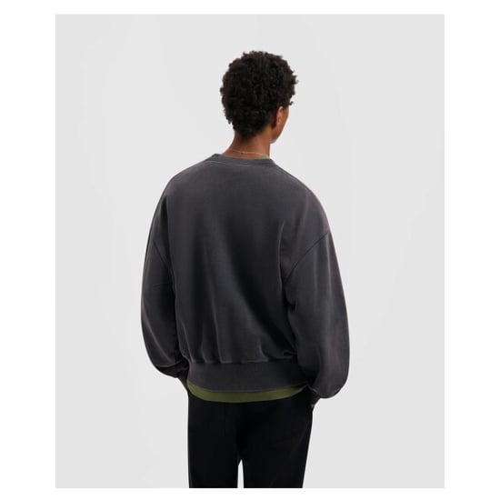 Olaf Hussein Washed signature boxy crewneck sweaters m230206 - Image 5