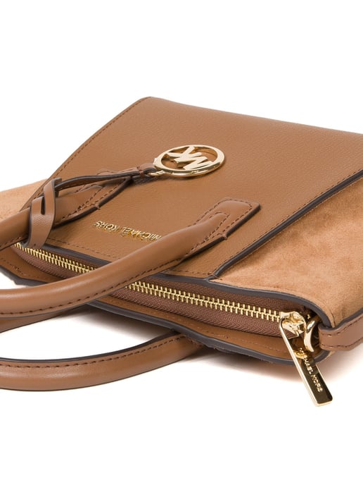 Michael Kors Avril Extra Kleine Schoudertas Bruin - Image 4