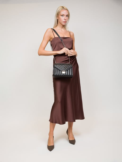 Michael Kors Whitney Medium Flap Schoudertas met Ketting - Image 5