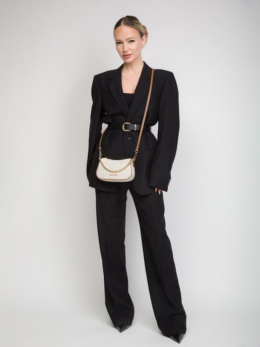 Michael Kors Carmela Small Pouchette Crossbody Bag - Image 5