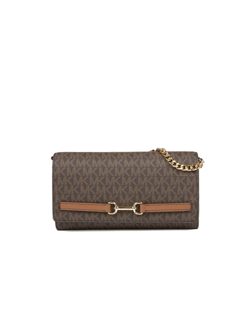 Michael Kors Carson Large Wallet On A Chain - Image 1