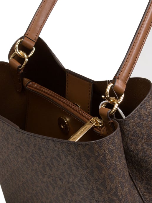 Michael Kors Pratt Medium Bucket Shoulder Bag - Image 4