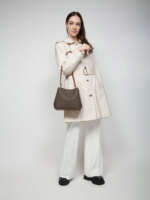 Michael Kors Pratt Medium Bucket Shoulder Bag - Image 5