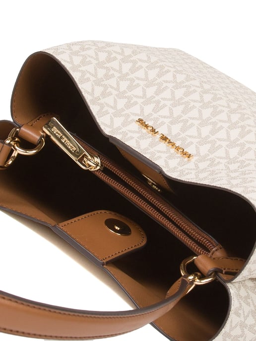 Michael Kors Pratt Medium Bucket Shoulder Bag - Image 4