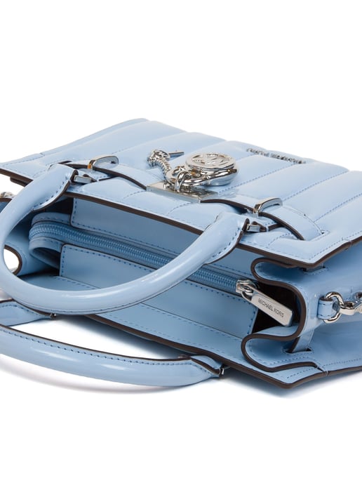 Michael Kors Hamilton Kleine Schoudertas Luchtblauw - Image 4