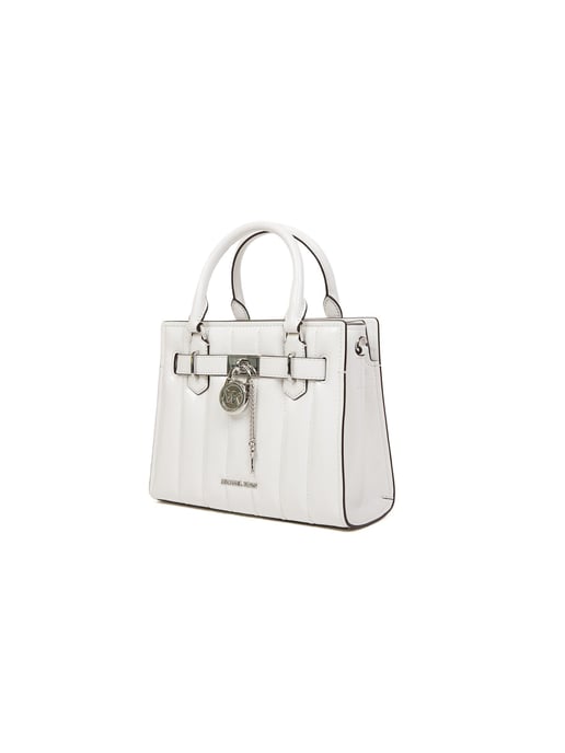 Michael Kors Hamilton Small Satchel White - Image 2